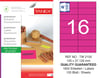 TW-2105 105x37,125 mm FLO PEMBE LASER ETİKET 