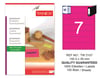 TW-2107 192,5x39 mm FLO PEMBE LASER ETİKET 