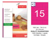 TW-2115 70x56 mm FLO PEMBE LASER ETİKET 