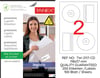 TW-2117 118x37 mm LOJİSTİK ETİKET 