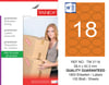 TW-2118 58,4x42,3 mm TURUNCU LASER ETİKET 