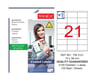 TW-2121 70X38 MM LASER ETİKET KUŞE, 