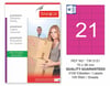 TW-2121 70x38 mm PEMBE LASER ETİKET 