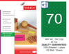 TW-2125 25 mm FLO YEŞİL LASER ETİKET 