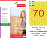 TW-2125 25 mm SARI LASER ETİKET 