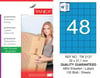 TW-2137 35x37,125 mm MAVİ LASER ETİKET 