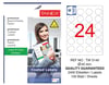 TW-2140 40 MM LASER ETİKET KUŞE, 