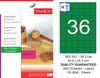 TW-2148 40,6x25,4 mm FLO YEŞİL LASER ETİKET 