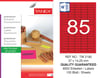 TW-2180 37x14,25 mm FLO KIRMIZI LASER ETİKET 