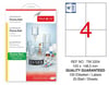 TW-2204 105x148,5 mm PHARMA MATT LASER ETİKET 