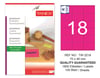 TW-2218 70x46 mm FLO PEMBE LASER ETİKET 
