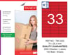 TW-2233 70x25,4 mm KIRMIZI LASER ETİKET 