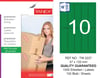 TW-2237 37x133 mm YEŞİL LASER ETİKET 