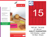TW-2238 37x85 mm FLO KIRMIZI LASER ETİKET 