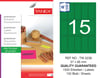 TW-2238 37x85 mm FLO YEŞİL LASER ETİKET 