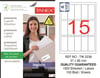 TW-2238 37x85 mm LOJİSTİK ETİKET 