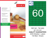 TW-2260 40x24 mm FLO YEŞİL LASER ETİKET 