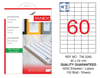 TW-2260 40x24 mm LASER ETİKET .
