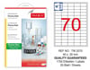 TW-2270 40x20 mm PHARMA MATT LASER ETİKET 