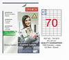 TW-2270 40x20 mm POLY LASER ETİKET 