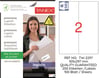 TW-2297 105x297 mm LOJİSTİK ETİKET 