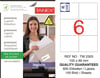 TW-2303 105x99 mm LOJİSTİK ETİKET 
