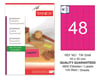 TW-2348 35x35 mm FLO PEMBE LASER ETİKET 