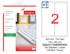 TW-2380 105x280 mm LASER ETİKET .