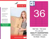 TW-2433 70x23 mm PEMBE LASER ETİKET 