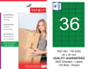 TW-2453 45x30 mm YEŞİL LASER ETİKET 