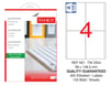 TW-2504 98x148,5 mm LASER ETİKET .