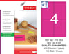 TW-2504 98x149 mm FLO PEMBE LASER ETİKET 