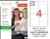 TW-2504 98x149 mm LOJİSTİK ETİKET 