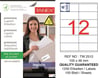 TW-2512 105x46 mm LOJİSTİK ETİKET 