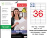 TW-2536 63x24 mm LOJİSTİK ETİKET 