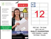 TW-2546 100x46 mm LOJİSTİK ETİKET 