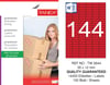 TW-2644 35x12 mm KIRMIZI LASER ETİKET 