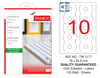 TW-3177 78x54,5 mm LASER ETİKET .