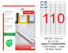 TW-4110 40x12 mm CARBON NEUTRAL LASER ETİKET 