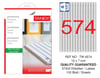 TW-4574 15x7 mm LASER ETİKET