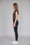 Kadın Basic Kısa Kollu Crop M4283 Kahve