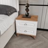  MaceraMobilya Yatak Odası Takımı Bohem 6 Kapaklı Komple MDF Yatak Odası Takımı