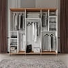  MaceraMobilya Yatak Odası Takımı Bohem 6 Kapaklı Komple MDF Yatak Odası Takımı