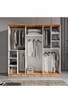  MaceraMobilya Yatak Odası Takımı Flora Komple MDF Yatak Odası Takımı