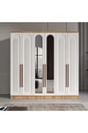  MaceraMobilya Yatak Odası Takımı Flora Komple MDF Yatak Odası Takımı