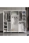  MaceraMobilya Yatak Odası Takımı Oslo 6 Kapaklı Komple MDF Yatak Odası Takımı