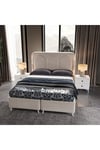  MaceraMobilya Yatak Odası Takımı Oslo 6 Kapaklı Komple MDF Yatak Odası Takımı