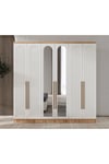  MaceraMobilya Yatak Odası Takımı Rosa Komple MDF Yatak Odası Takımı