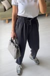 Beli Lastikli Havuç Pantolon