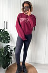 Bisiklet Yaka Oversize Sweatshirt